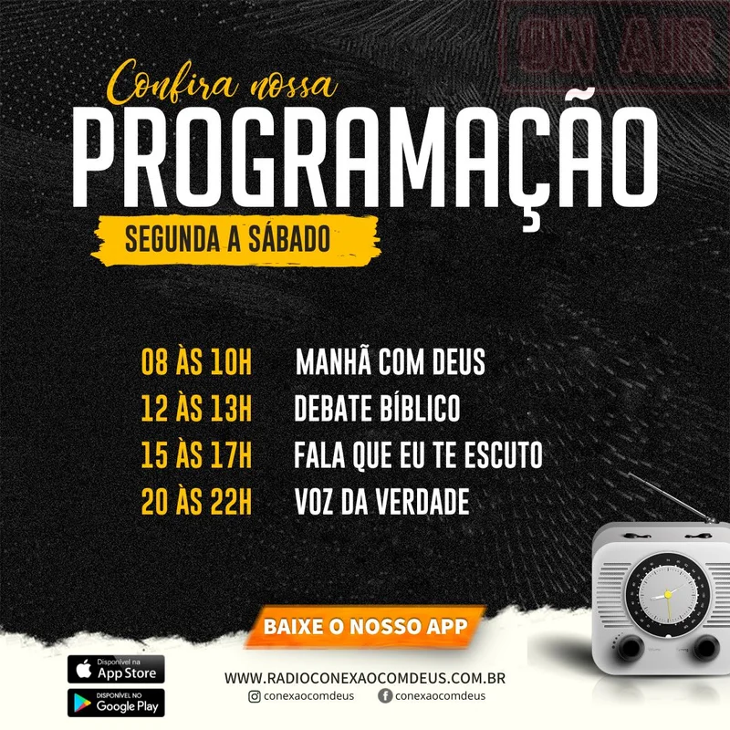Confira Nossa Programação | Outros temas | Arte para Igreja Editável no Canva | Feed Confira Nossa Programação | Outros temas | Arte para Igreja Editável no Canva | Feed
