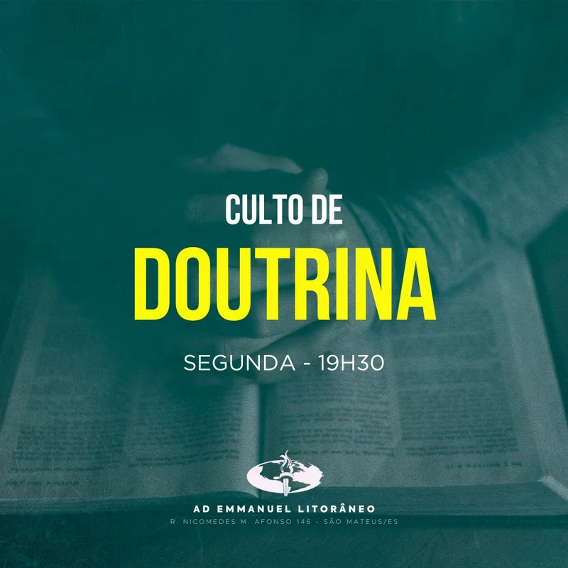 Culto de Doutrina | Outros temas | Arte para Igreja Editável no Canva | Feed Culto de Doutrina | Outros temas | Arte para Igreja Editável no Canva | Feed