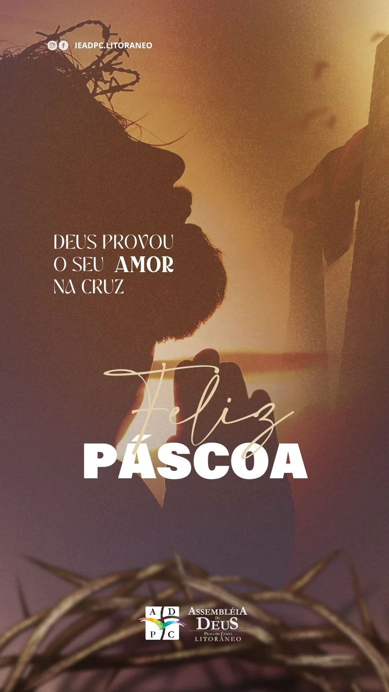 Feliz Páscoa Redentora – Sacrifício de Jesus | Páscoa | Arte para Igreja Editável no Canva | Story Feliz Páscoa Redentora – Sacrifício de Jesus | Páscoa | Arte para Igreja Editável no Canva | Story