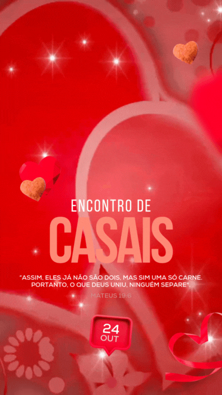 Encontro de Casais | Stories Animados | Arte para Igreja Editável no Canva | Story Animado Encontro de Casais | Stories Animados | Arte para Igreja Editável no Canva | Story Animado