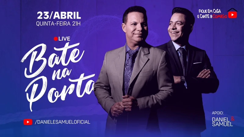 Capa de Vídeo – Live Especial do Pastor | Thumbnail Youtube | Arte para Igreja Editável no Canva | thumbnail-youtube