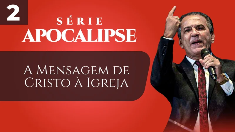 Capa de Vídeo Gospel – A Mensagem de Cristo à Igreja | Thumbnail Youtube | Arte para Igreja Editável no Canva | thumbnail-youtube