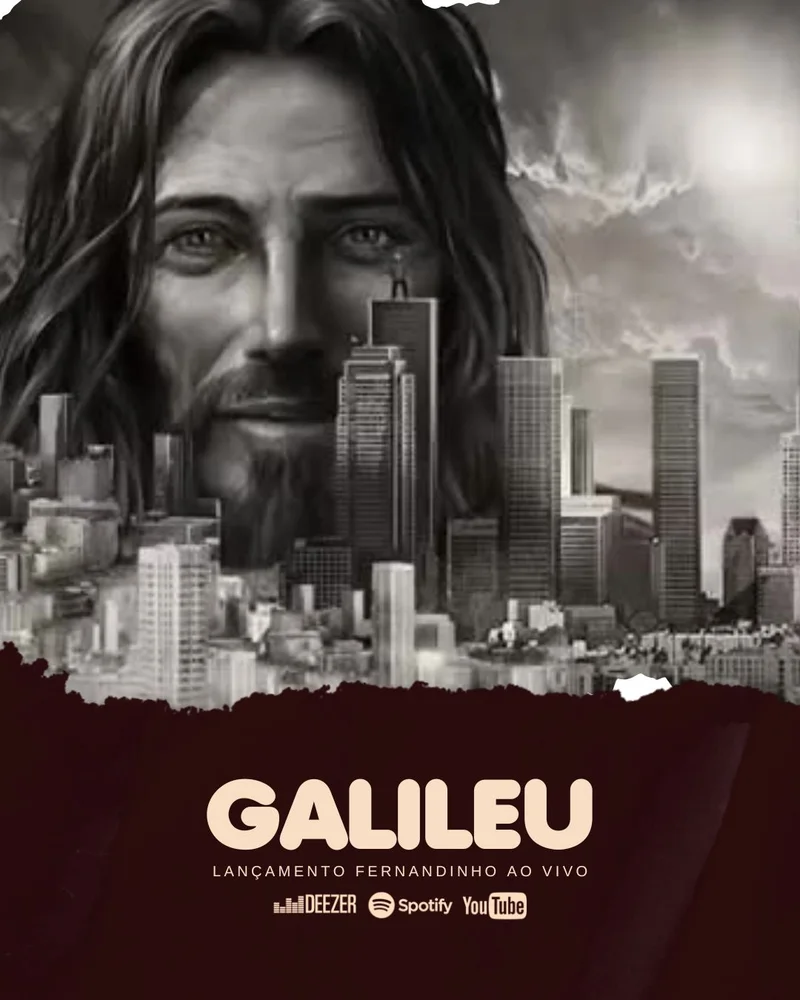 Vídeo Criativo Gospel – Lançamento Música Cristã | Vídeos Criativos | Arte para Igreja Editável no Canva | video-criativo