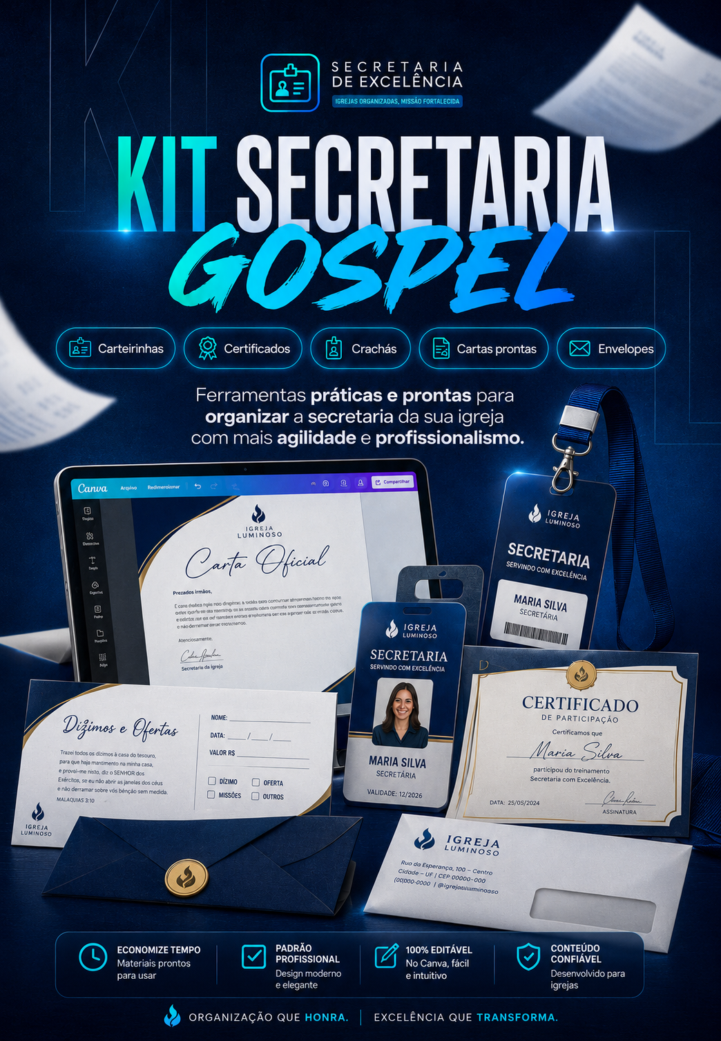 Kit Secretária